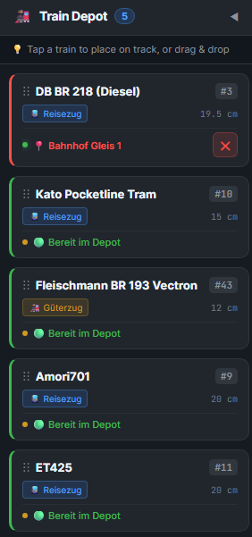 TrainMaster Train Depot Live Screenshot